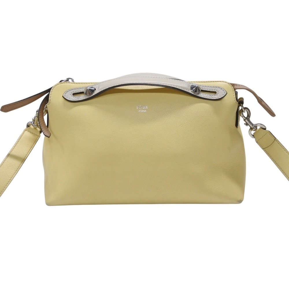 Fendi Bag Shoulder Yellow By Leather Way Handbag the